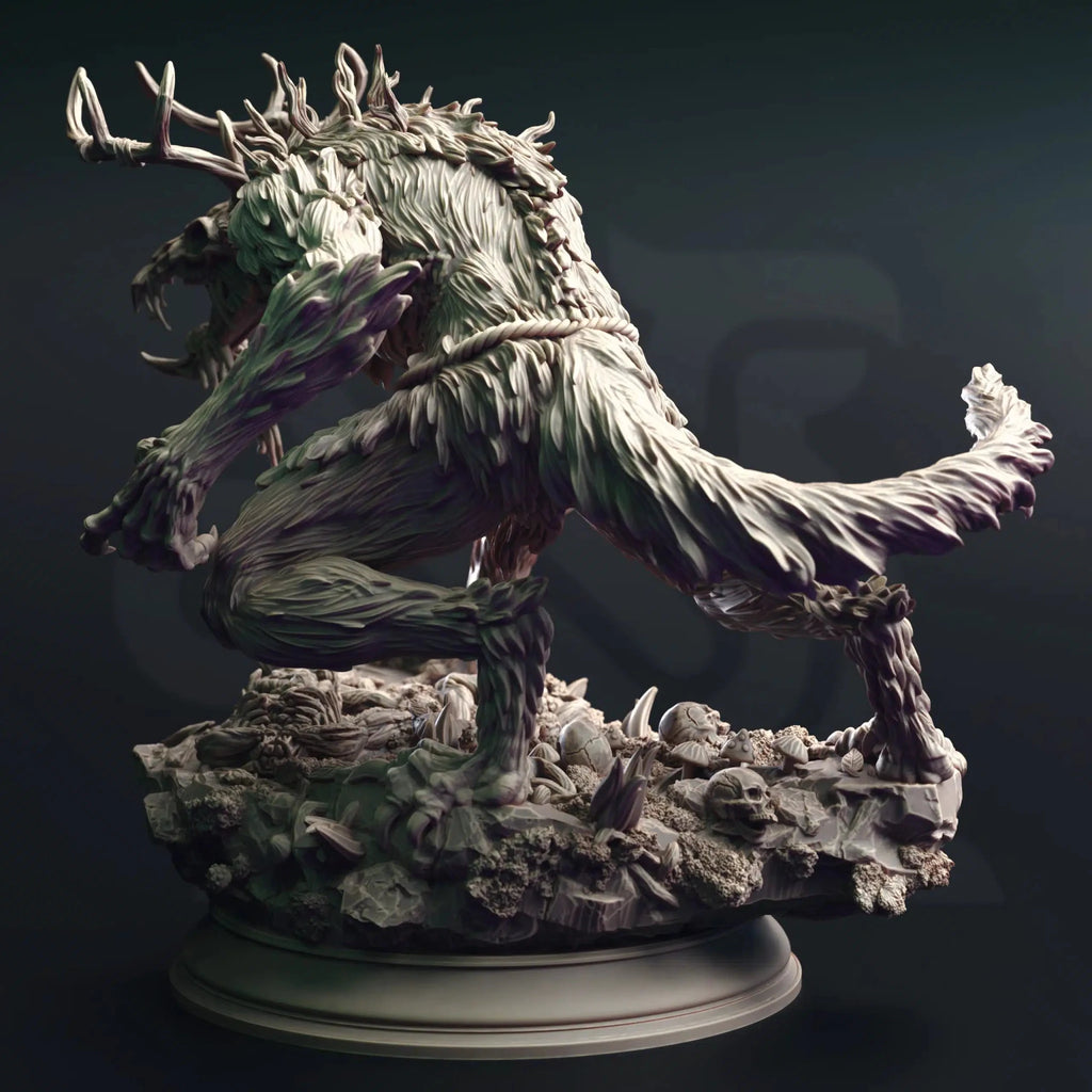 Dreadclaw – Werendigo Monstrosity - 3D Printed Monster Miniature - Just Re-Roll