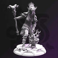 Driga – Shaman Wise-Woman - 3D Printed Druid Miniature - Just Re-Roll