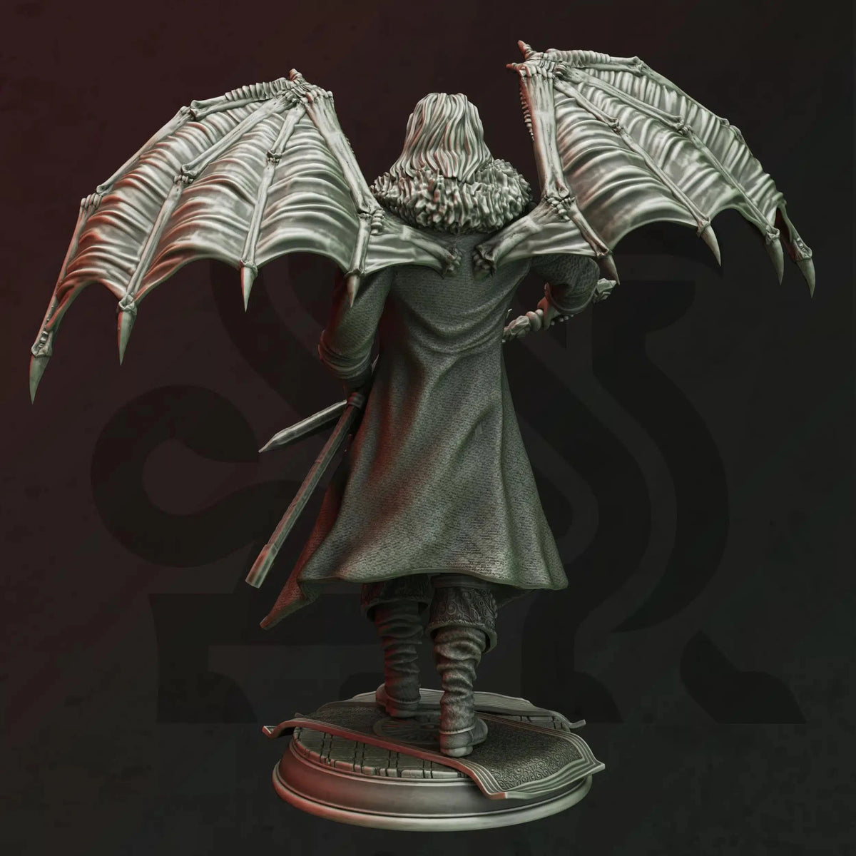 Duke Strauss – Vampiric Noble - 3D Printed Fighter Miniature - Just Re-Roll