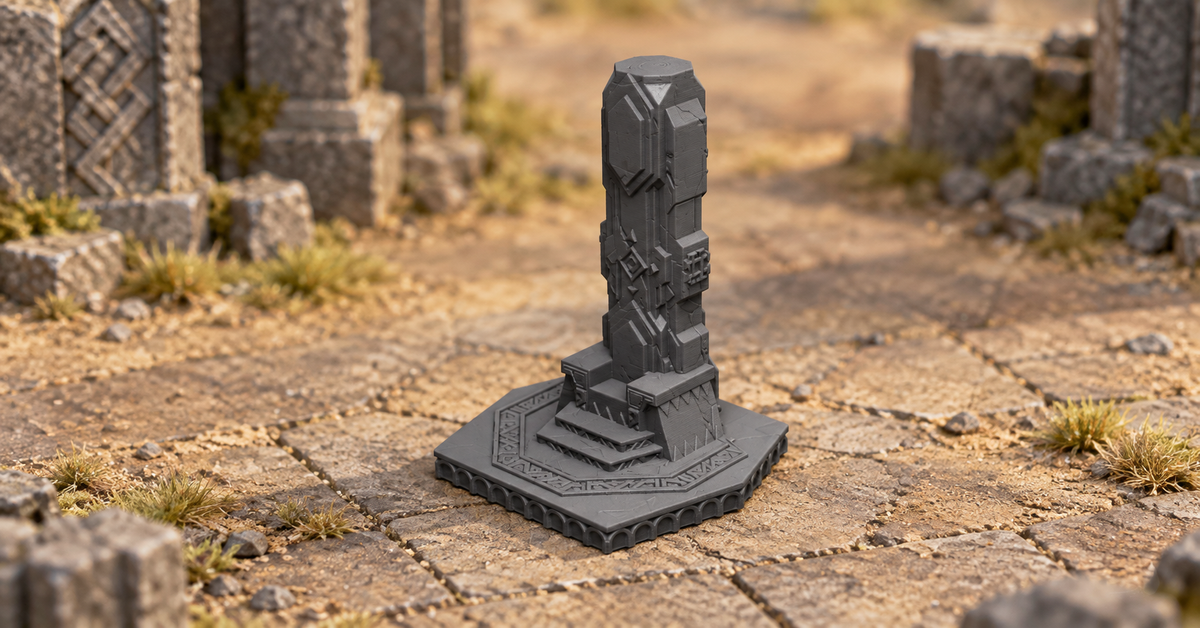 Dwarven Throne 28mm DND Scatter Terrain Set A | Tabletop Wargaming Scenery for Warhammer & RPG | 3D Printed