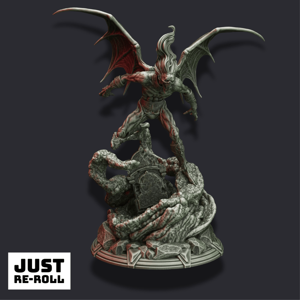Elder Etherian – The Patriarch - 3D Printed Monster Miniature - Just Re-Roll