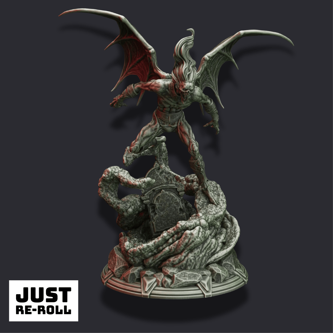 Elder Etherian – The Patriarch - 3D Printed Monster Miniature - Just Re-Roll