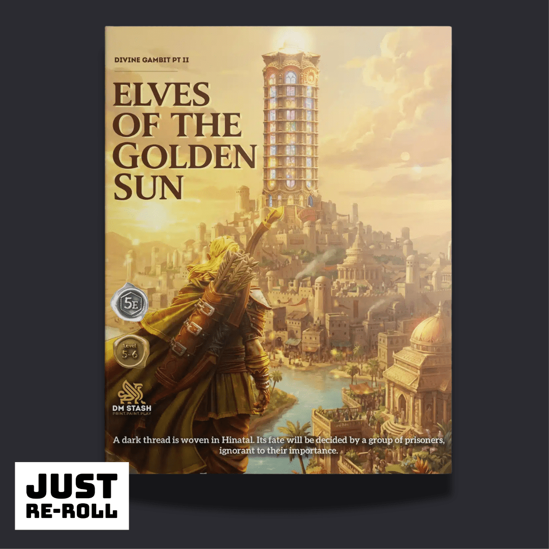 Elves of the Golden Sun | 5e Campaign (Digital Download) - Just Re - Roll