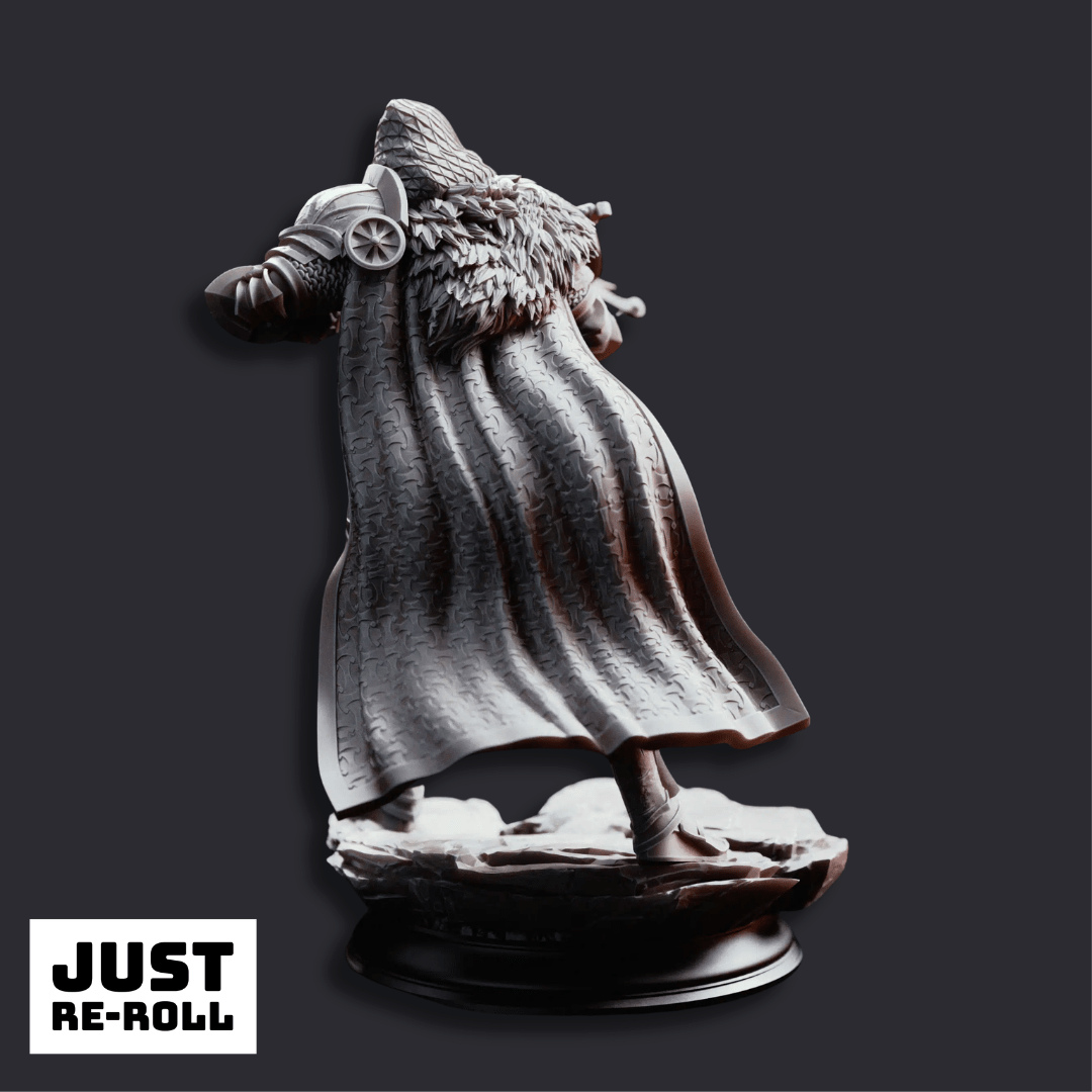 Erik of the Scarlett Road Crossbow Knight - 3D Printed Ranger Miniature - Just Re-Roll