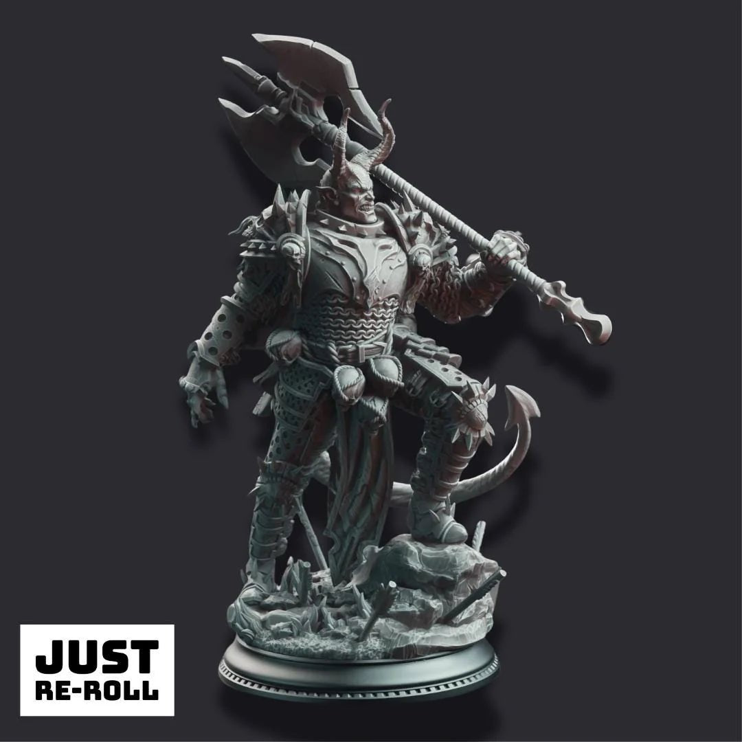 First Campaign Bundle - 8 Resin Fantasy Miniatures for DnD, Pathfinder & Tabletop RPGs - Just Re-Roll