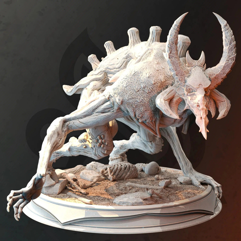 Fjornath – Desecrated Forest Guardian - 3D Printed Monster Miniature - Just Re-Roll