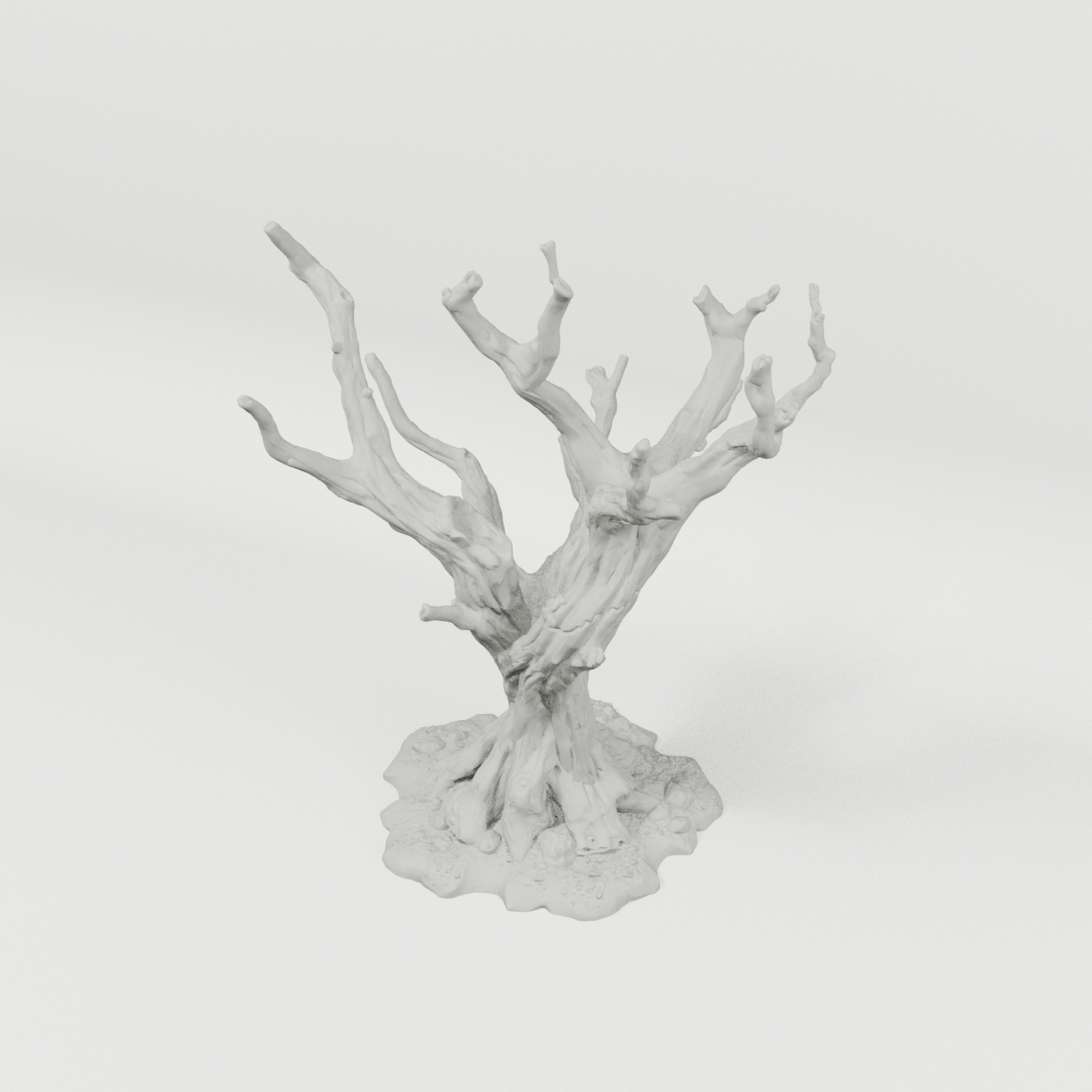 Dead Tree – 28mm Fantasy Tabletop Terrain, Unpainted