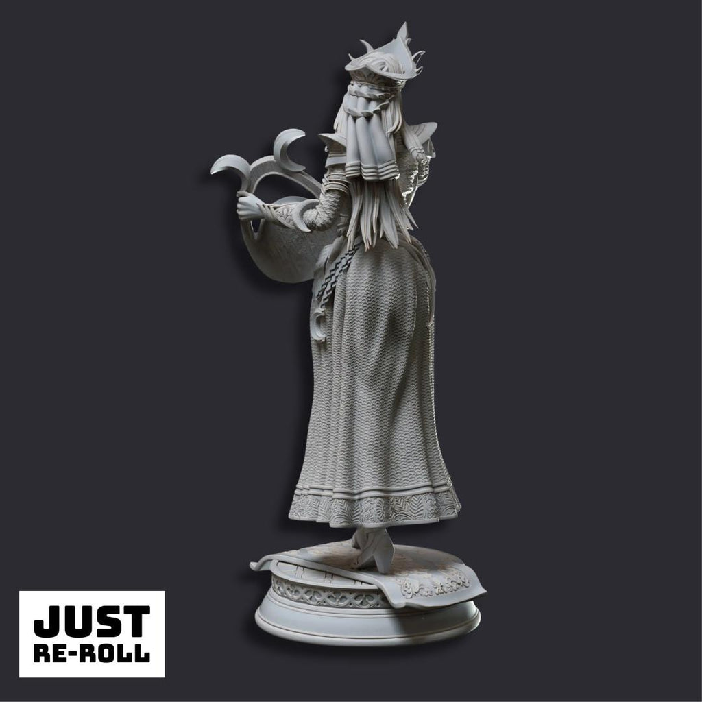 Glanbeli The First Great Light - 3D Printed Sorcerer Character Miniature - Just Re - Roll
