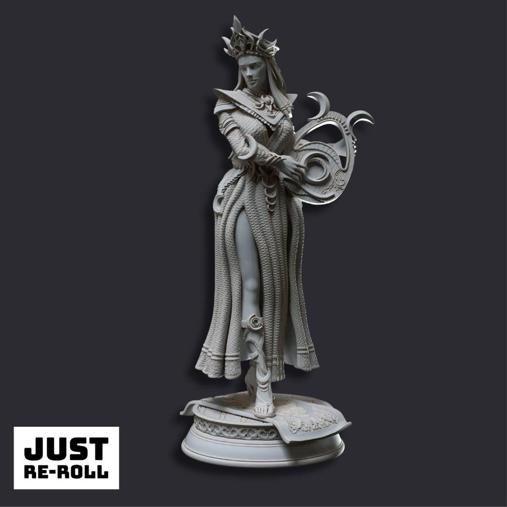 Glanbeli The First Great Light - 3D Printed Sorcerer Character Miniature - Just Re - Roll