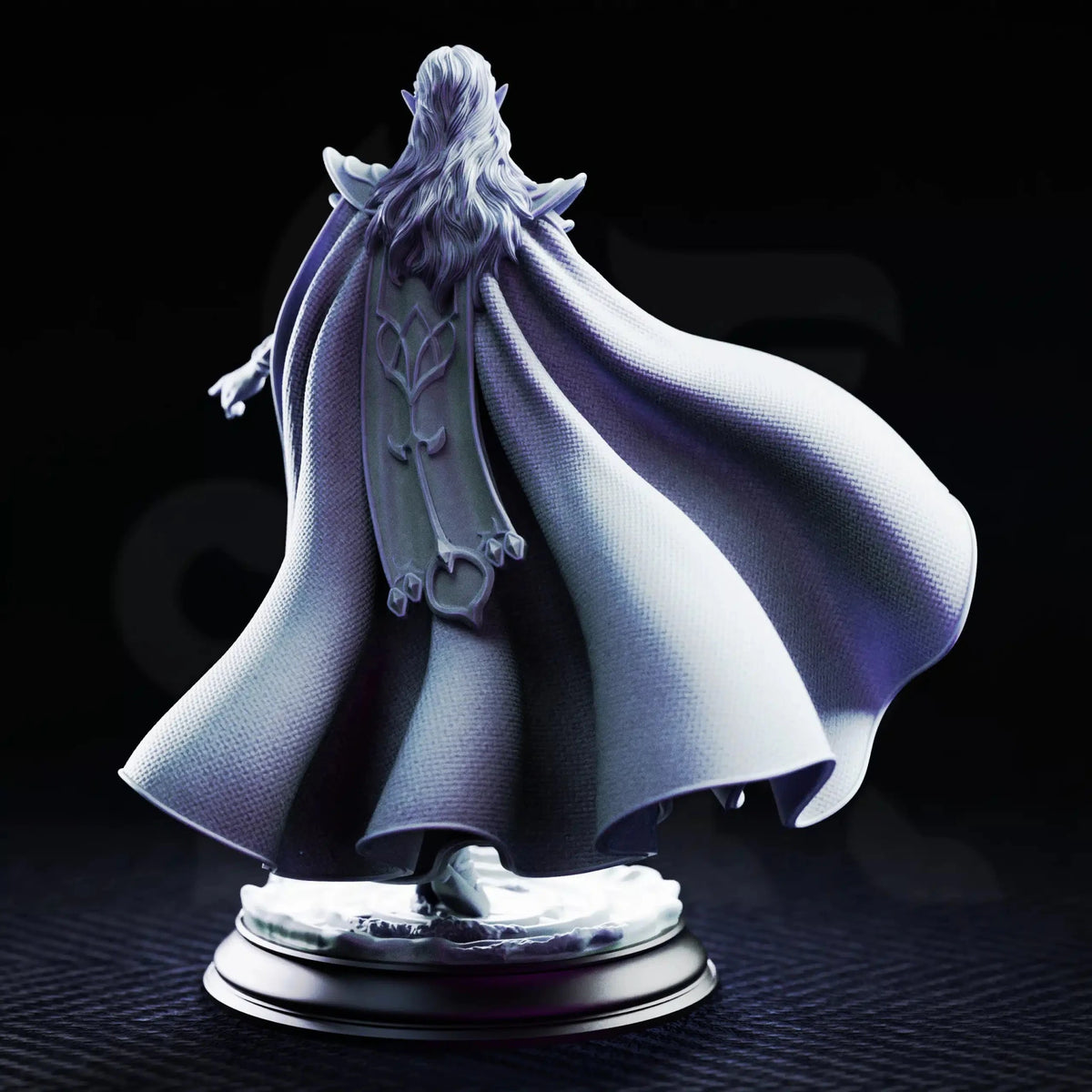 Glynaria – Priestess of the New Moon - 3D Printed Sorcerer Miniature - Just Re-Roll