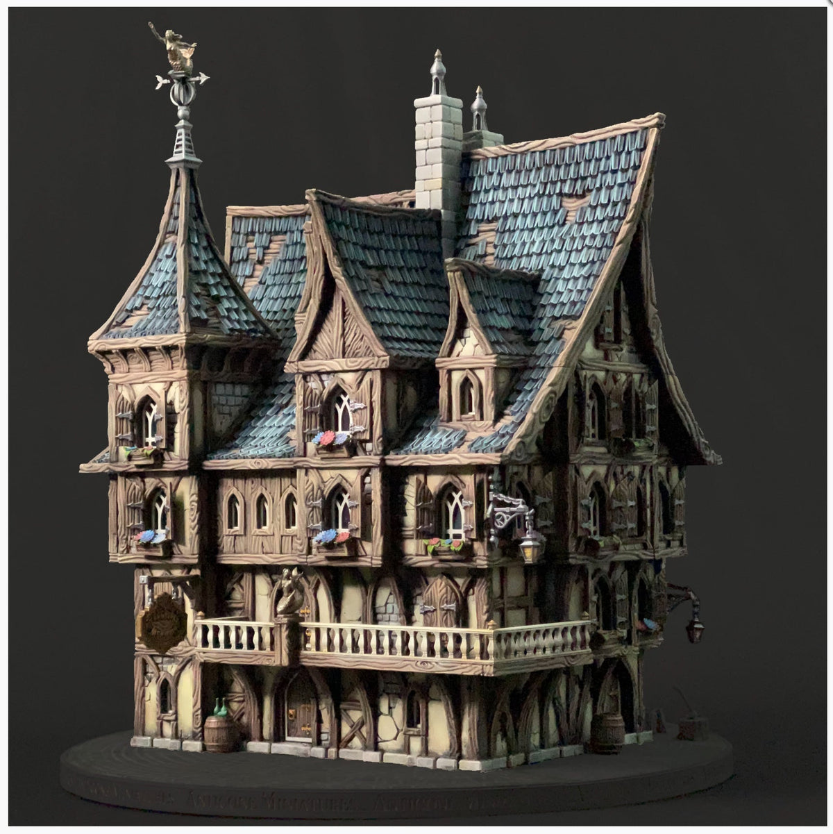 Golden Mermaid Terrain Piece