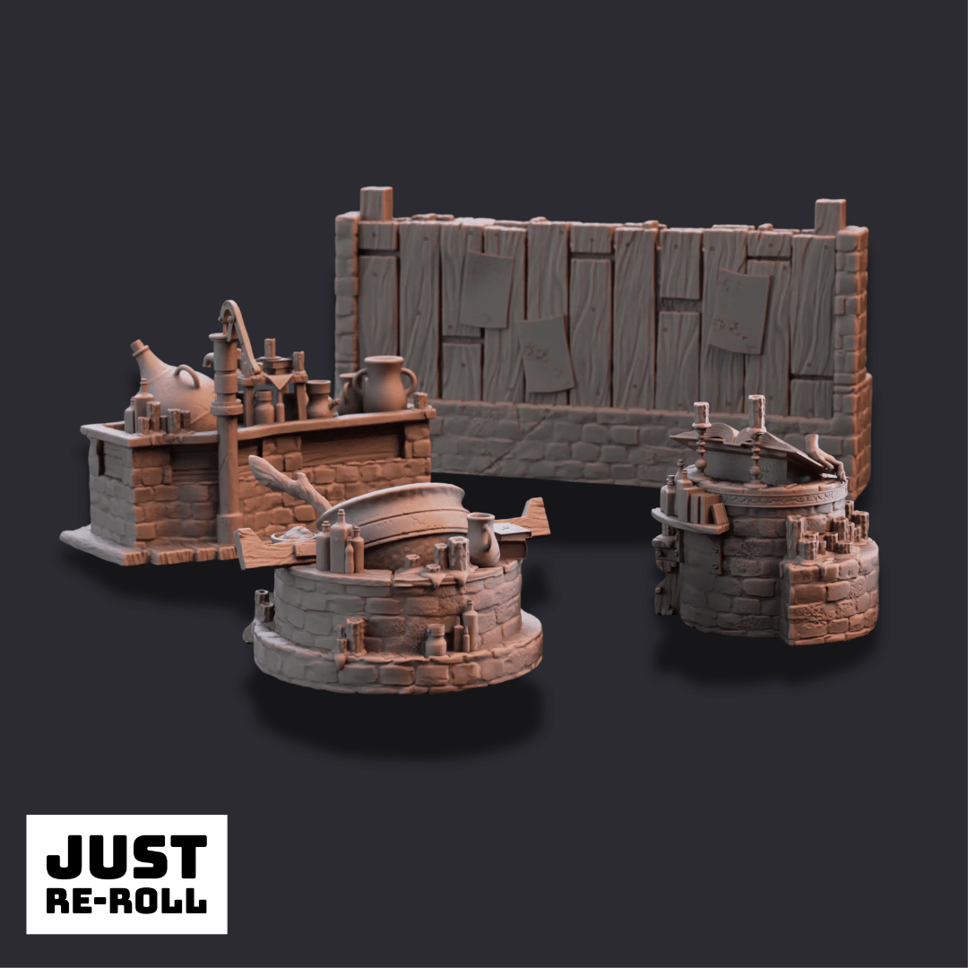 Granny Nora’s Hovel – 3D Printed Terrain - Just Re-Roll