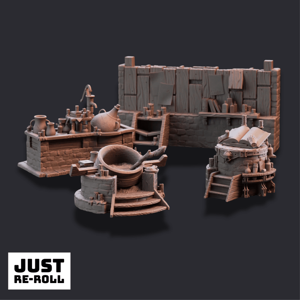 Granny Nora’s Hovel – 3D Printed Terrain - Just Re-Roll