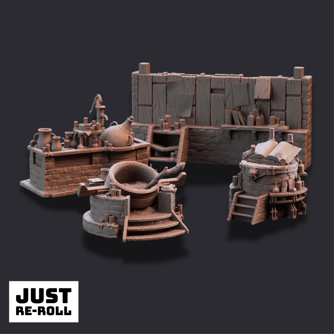 Granny Nora’s Hovel – 3D Printed Terrain - Just Re-Roll