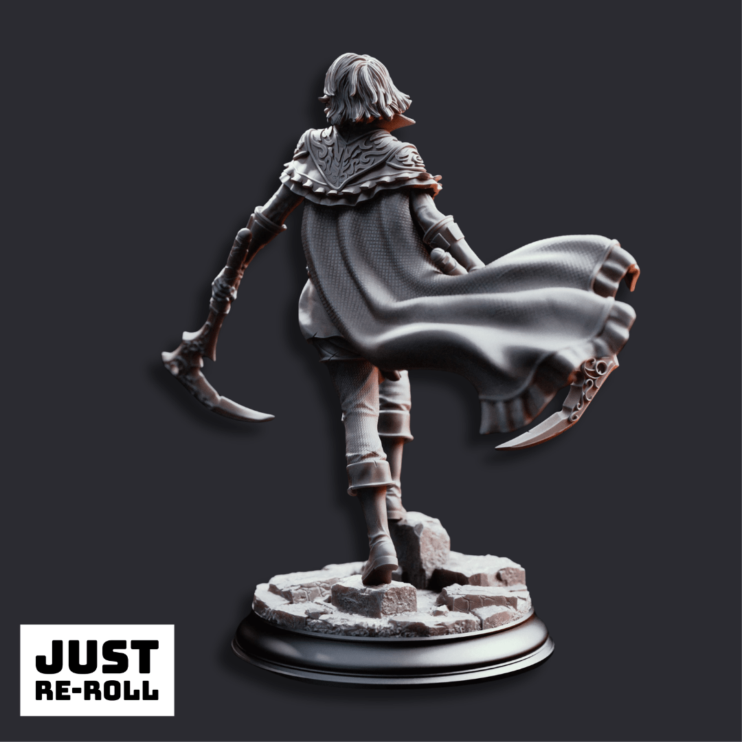 Hera, Blood Rogue - 3D Printed Rogue Miniature - Just Re-Roll
