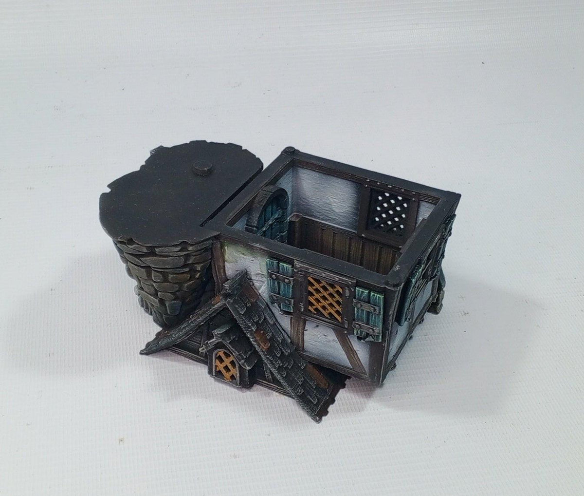 Sorcerers Tower 28mm DND Terrain | Tabletop Wargaming Scenery for Warhammer, Frostgrave & RPG | Unpainted 3D Printed