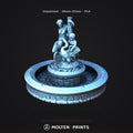 Swan Fountain 28mm DND Scatter Terrain | Tabletop Wargaming Scenery for Warhammer, Frostgrave & RPG | 3D Printed