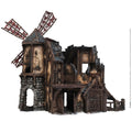 Windmill Granary 28mm DND Terrain | Tabletop Wargaming Scenery for Warhammer, Frostgrave & RPG | 3D Printed