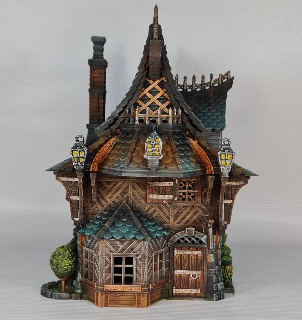 Vendors Abode 28mm DND Terrain | Tabletop Wargaming Scenery for Warhammer, Frostgrave & RPG | Unpainted 3D Printed