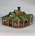 Autumn Fall Inn 28mm DND Terrain | Tabletop Wargaming Scenery for Warhammer, Frostgrave & RPG | Unpainted 3D Printed
