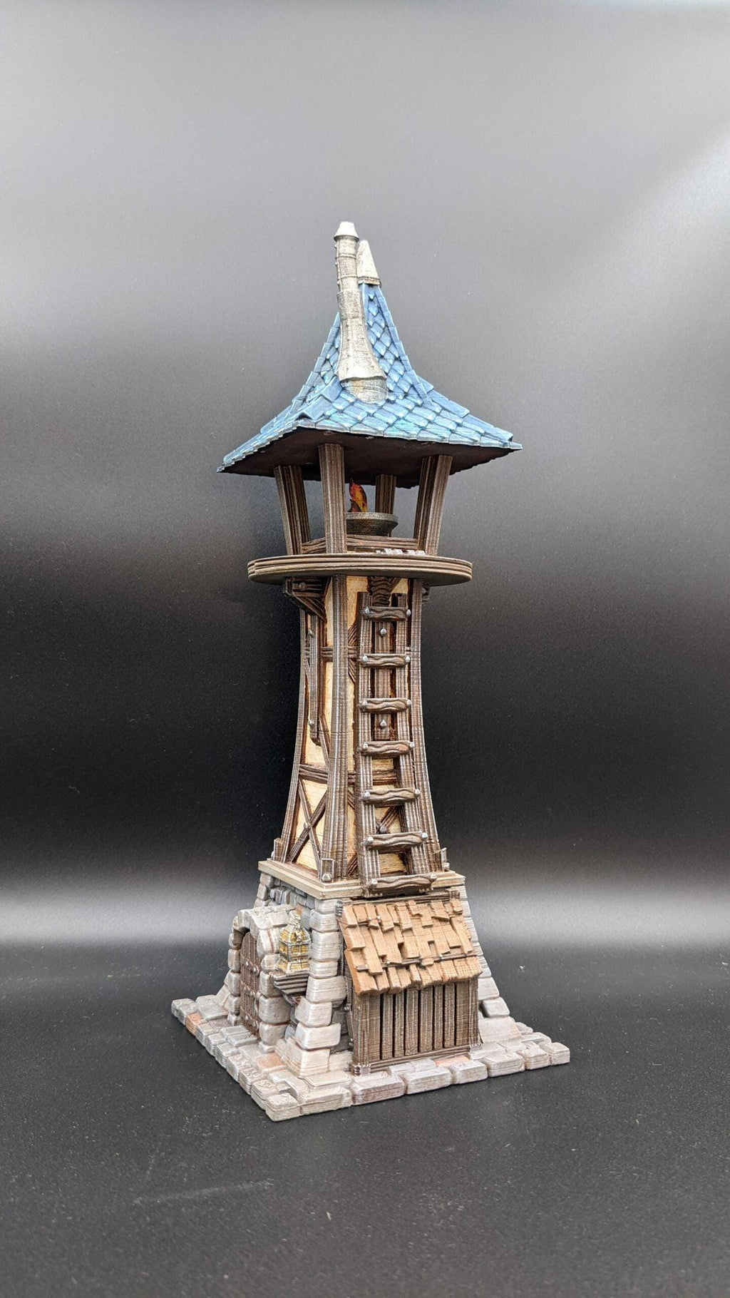 Lightkeeper Lighthouse 28mm DND Terrain | Tabletop Wargaming Scenery for Warhammer, Frostgrave & RPG | 3D Printed