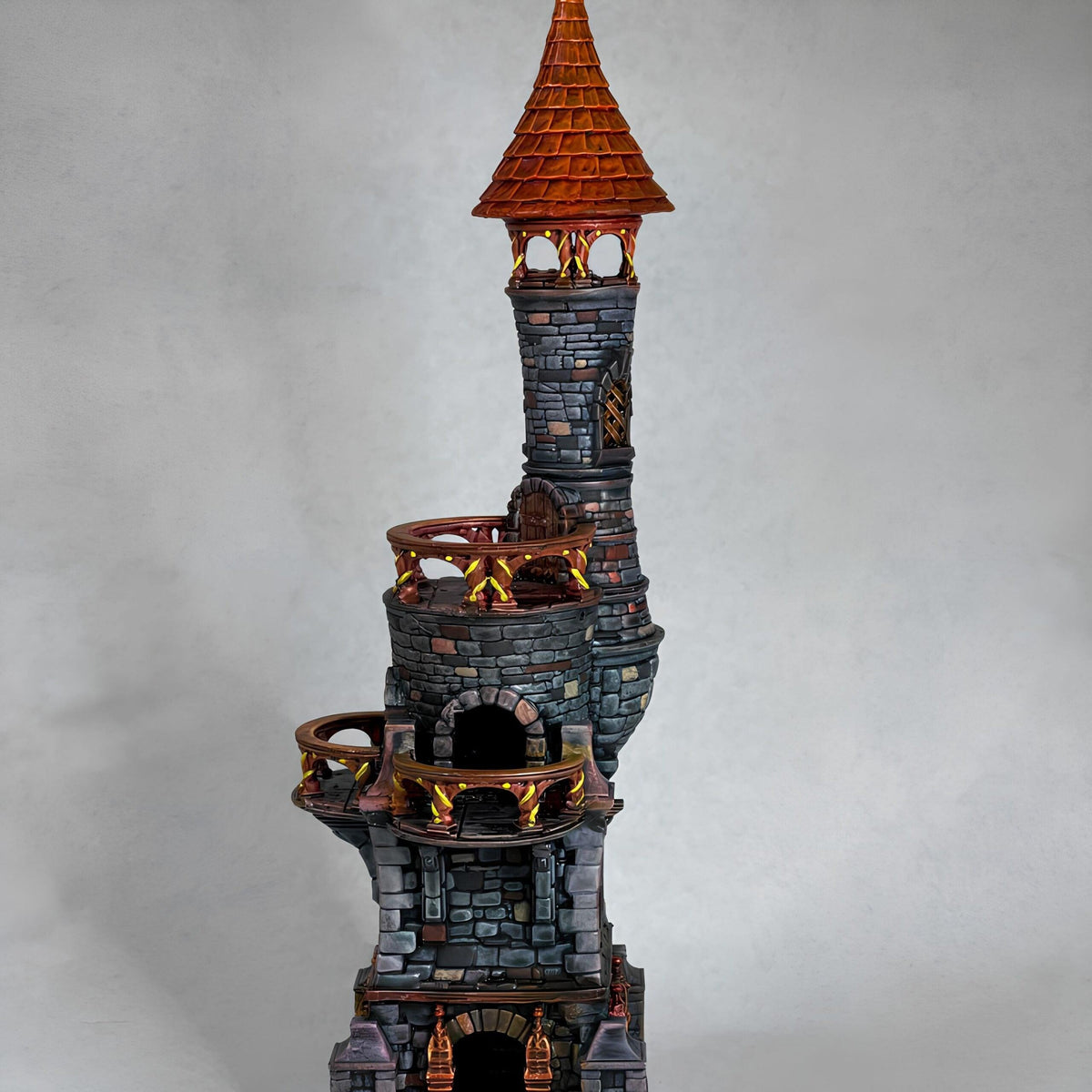 Raven Tower 28mm DND Terrain | Tabletop Wargaming Scenery for Warhammer, Frostgrave & RPG | Unpainted 3D Printed