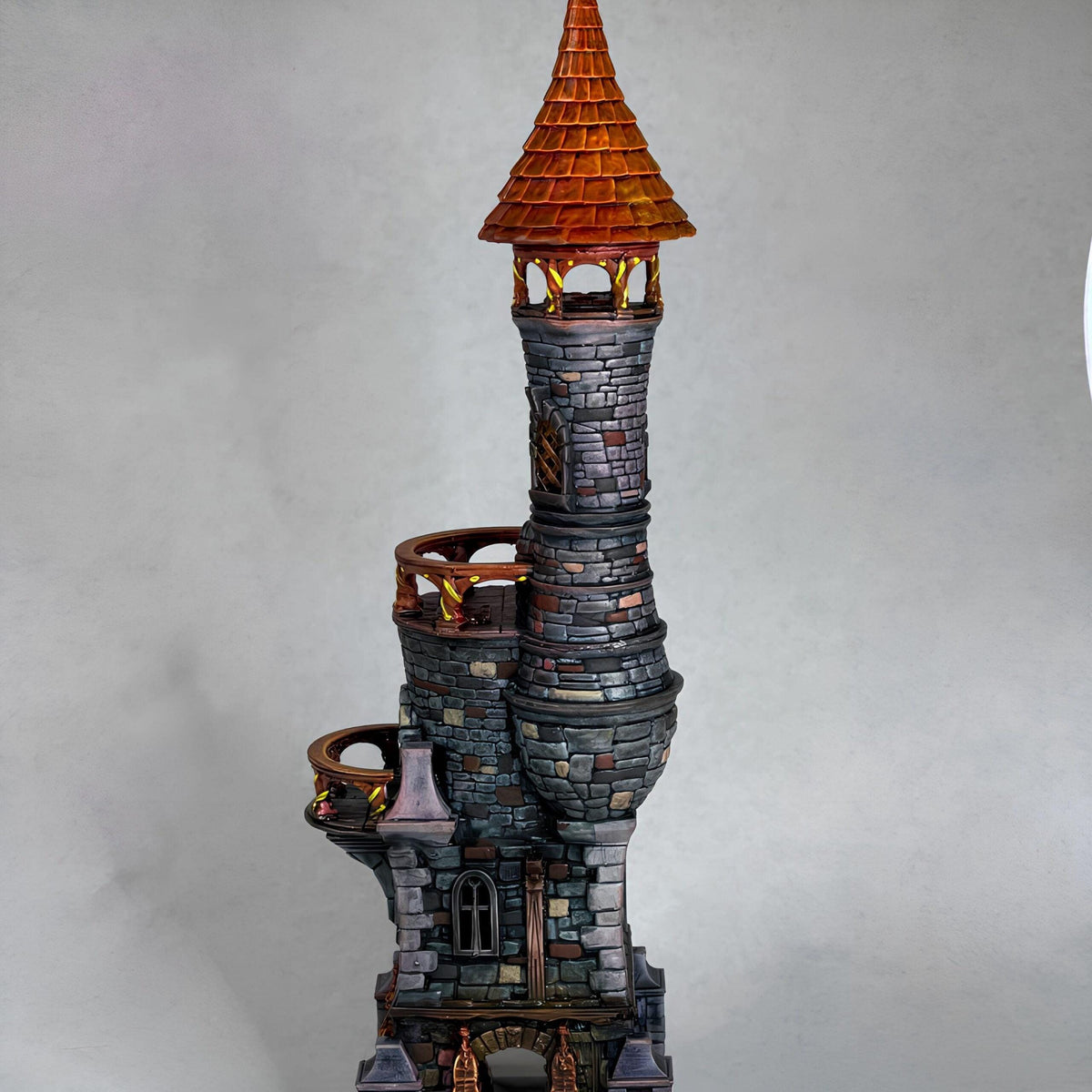 Raven Tower 28mm DND Terrain | Tabletop Wargaming Scenery for Warhammer, Frostgrave & RPG | Unpainted 3D Printed