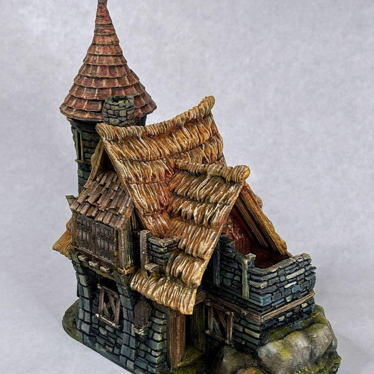 Thistlewick Cottage 28mm DND Terrain | Tabletop Wargaming Scenery for Warhammer, Frostgrave & RPG | Unpainted 3D Printed