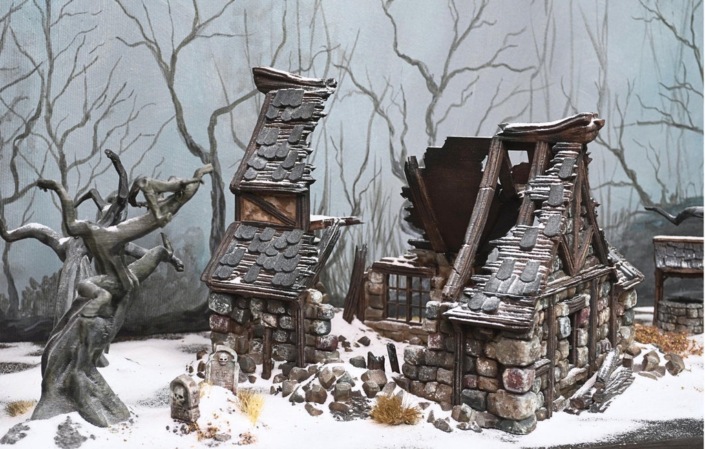 Last Sip Tavern 28mm DND Terrain | Tabletop Wargaming Scenery for Warhammer, Frostgrave & RPG | Unpainted 3D Printed