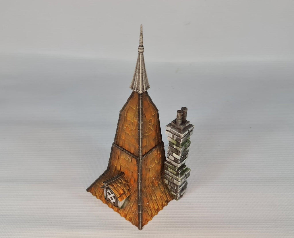 Copperhelm House 28mm DND Terrain | Tabletop Wargaming Scenery for Warhammer, Frostgrave & RPG | Unpainted 3D Printed