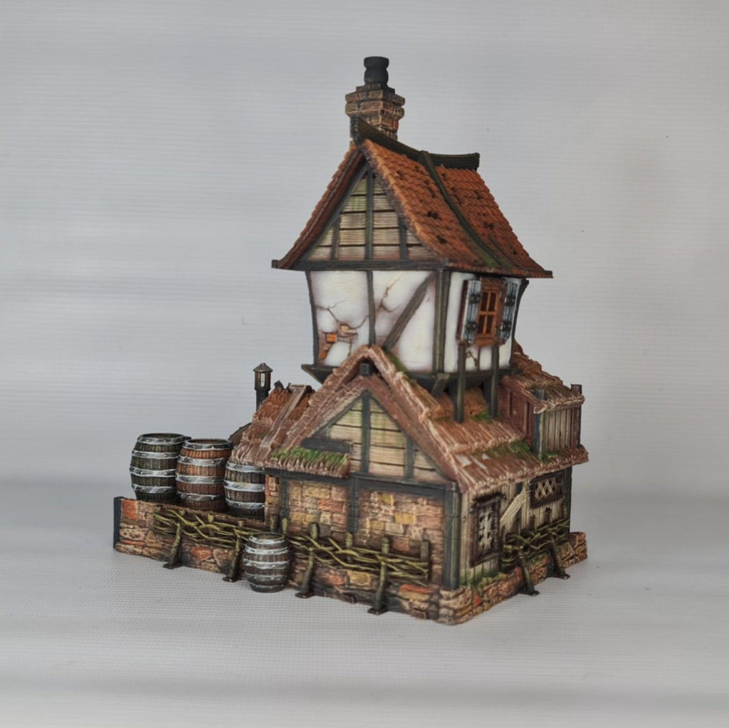 Blackthorn Distillery 28mm DND Terrain | Tabletop Wargaming Scenery for Warhammer, Frostgrave & RPG | 3D Printed