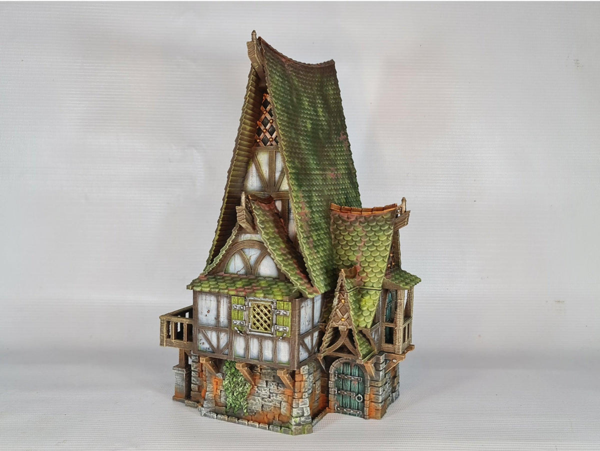 The Toblerone Tower 28mm DND Terrain | Tabletop Wargaming Scenery for Warhammer, Frostgrave & RPG | 3D Printed