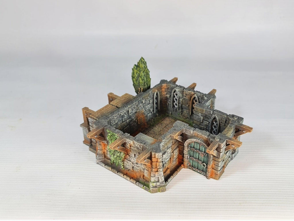 The Toblerone Tower 28mm DND Terrain | Tabletop Wargaming Scenery for Warhammer, Frostgrave & RPG | 3D Printed