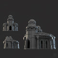Lost City Building 28mm DND Terrain Set 3 | Tabletop Wargaming Ruins for Warhammer, Frostgrave & RPG | 3D Printed