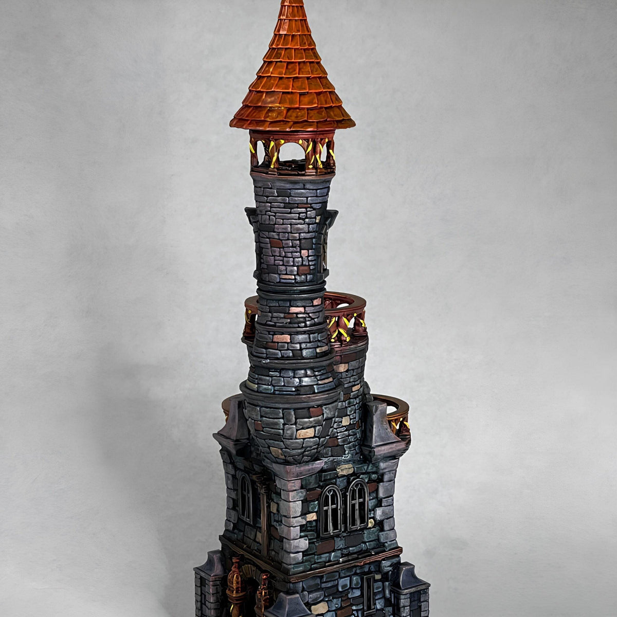 Raven Tower 28mm DND Terrain | Tabletop Wargaming Scenery for Warhammer, Frostgrave & RPG | Unpainted 3D Printed