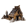 Ruined Medieval House 28mm DND Terrain Set B | Wargaming Scenery for Mordheim, Frostgrave & RPG | Unpainted 3D Printed