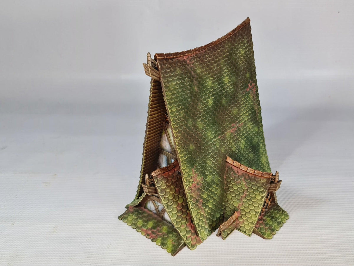 The Toblerone Tower 28mm DND Terrain | Tabletop Wargaming Scenery for Warhammer, Frostgrave & RPG | 3D Printed