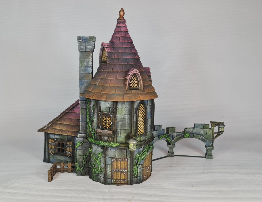 Merrygold Close 28mm DND Terrain | Tabletop Wargaming Scenery for Warhammer, Frostgrave & RPG | Unpainted 3D Printed