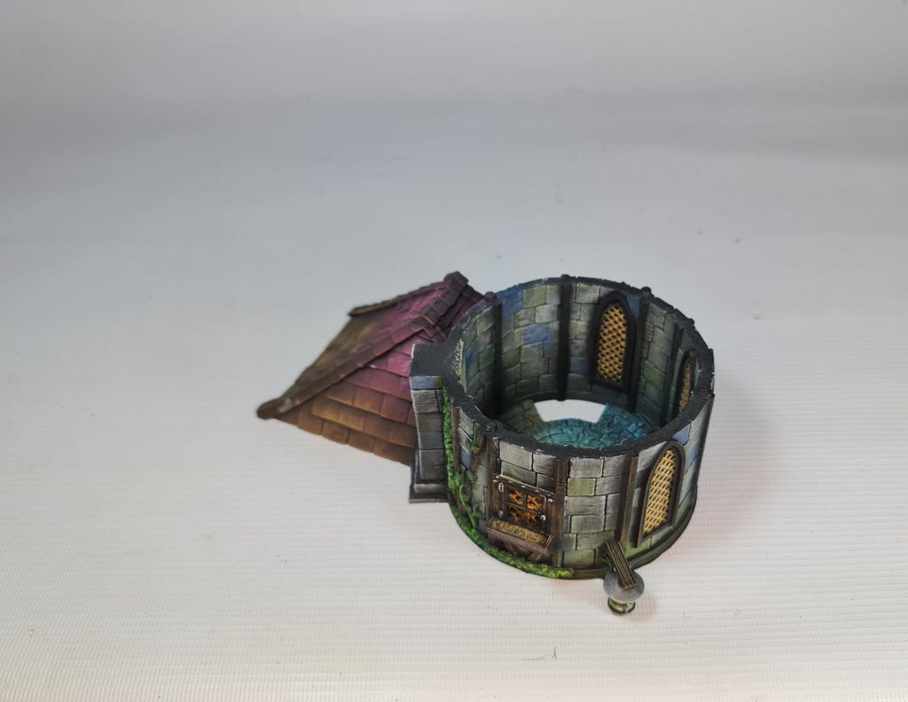 Merrygold Close 28mm DND Terrain | Tabletop Wargaming Scenery for Warhammer, Frostgrave & RPG | Unpainted 3D Printed
