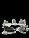28mm Building Ruins Terrain Scenery for DND, Warhammer, Wargames
