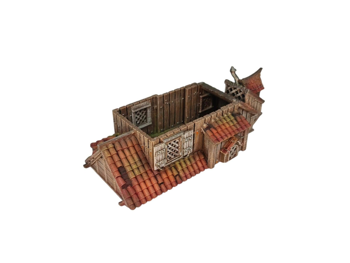 Dunsworth House 28mm DND Terrain | Tabletop Wargaming Scenery for Warhammer, Frostgrave & RPG | Unpainted 3D Printed