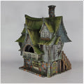 Cabbagetop House 28mm DND Terrain | Tabletop Wargaming Scenery for Warhammer, Frostgrave & RPG | Unpainted 3D Printed