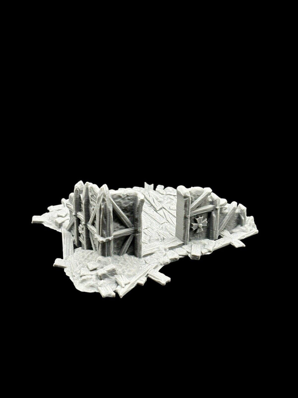 28mm Building Ruins Terrain Scenery for DND, Warhammer, Wargames