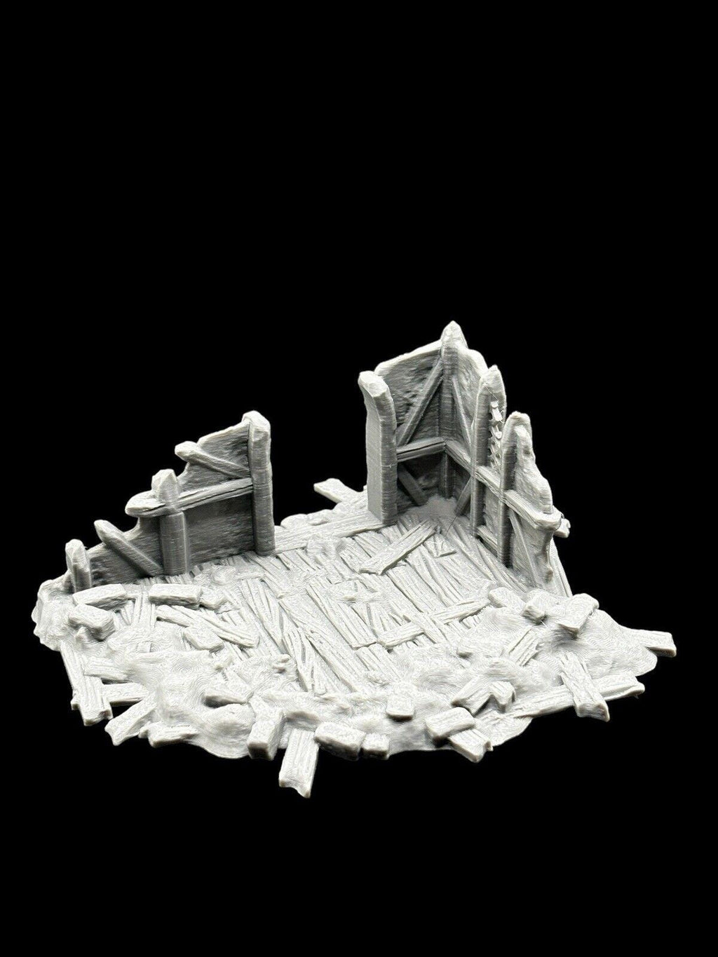 28mm Building Ruins Terrain Scenery for DND, Warhammer, Wargames