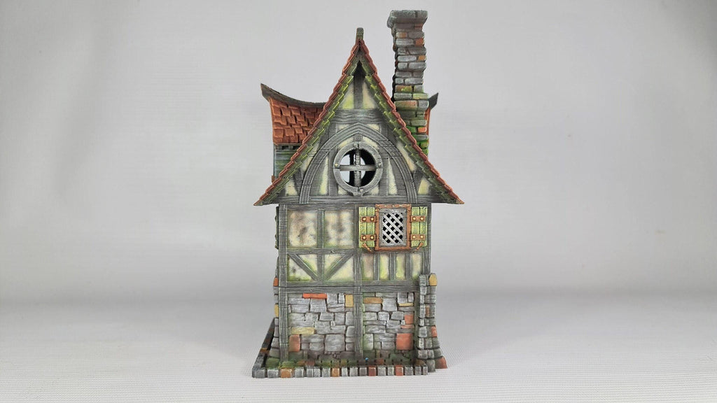 Beetroot House 28mm DND Terrain | Tabletop Wargaming Scenery for Warhammer, Frostgrave & RPG | Unpainted 3D Printed