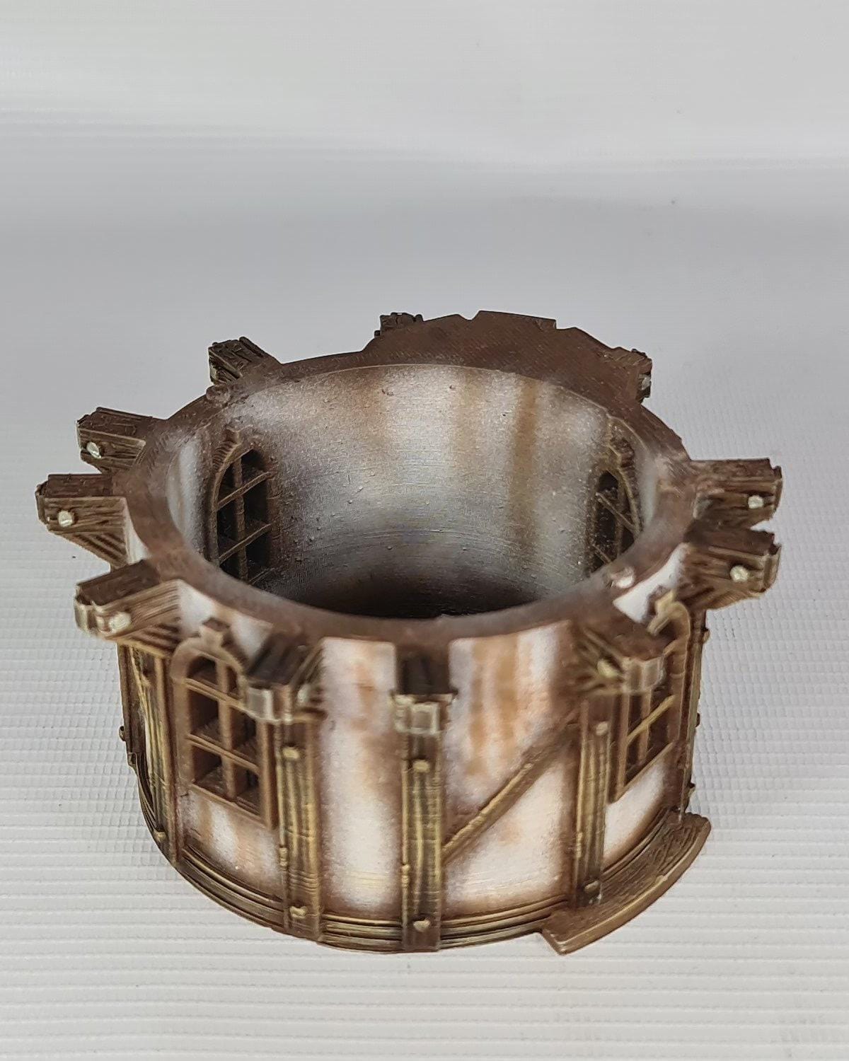 Steeple Manor 28mm DND Terrain | Tabletop Wargaming Scenery for Warhammer, Frostgrave & RPG | Unpainted 3D Printed