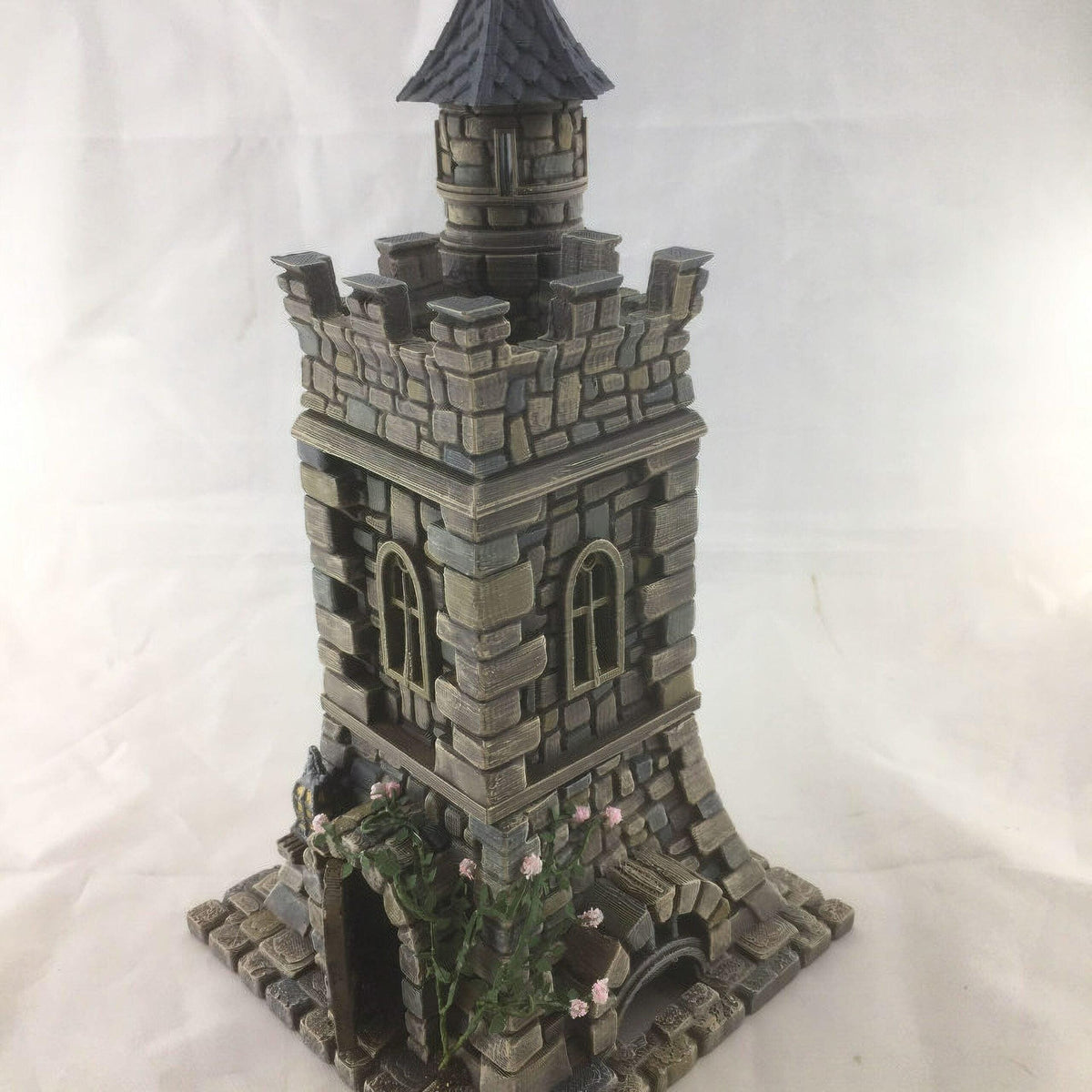 Watchmans Tower 28mm DND Terrain | Tabletop Wargaming Scenery for Warhammer, Frostgrave & RPG | Unpainted 3D Printed