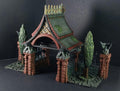 Lych Gate 28mm DND Terrain | Tabletop Wargaming Scenery for Warhammer, Frostgrave & RPG | Unpainted 3D Printed