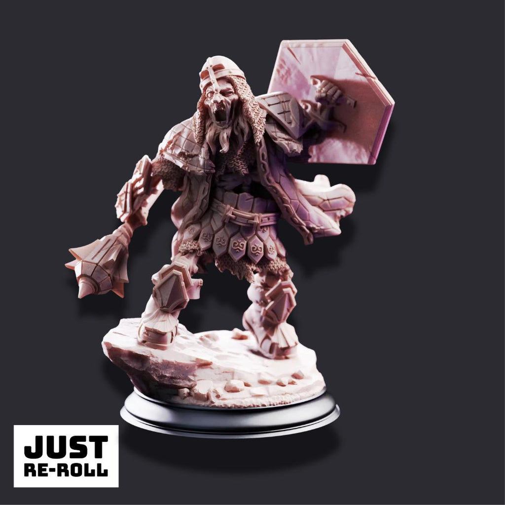 Brook Undead Dwarven Brothers - 3D Printed Undead Miniature __etsy:8328869540