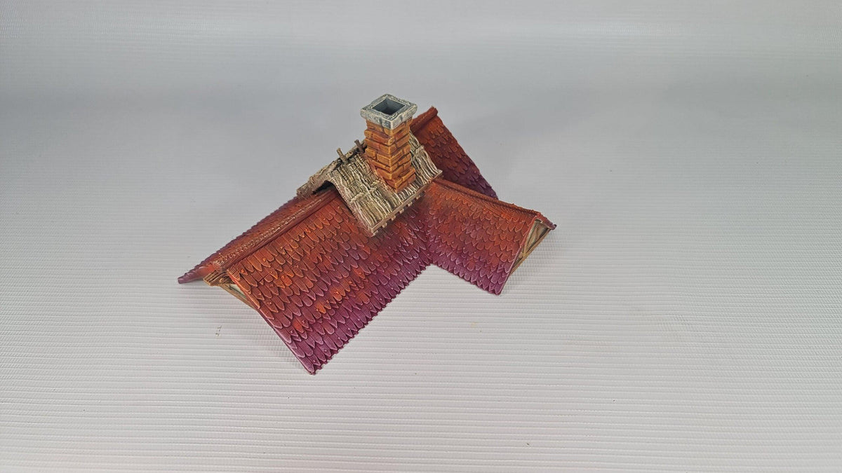 Pumpkin Cottage 28mm DND Terrain | Tabletop Wargaming Scenery for Warhammer, Frostgrave & RPG | Unpainted 3D Printed